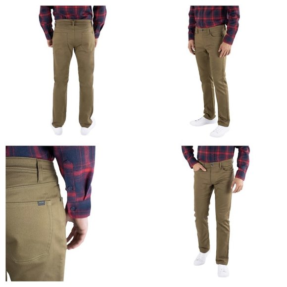 Jachs Men's 5 Pocket Stretch Tan Pant